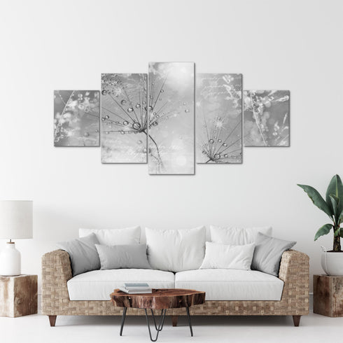 Wandbilder Wohnzimmer XXL Pusteblume Moderne Bild Gräser